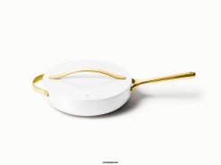 Caraway utensílios de cozinha branco frigideira 026H40