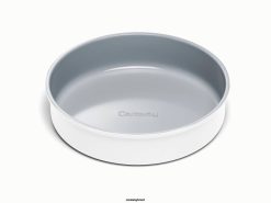 Caraway utensílios de cozinha branco panela circular 026H202